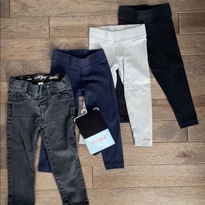 2T LOT 💕 Leggings and tights